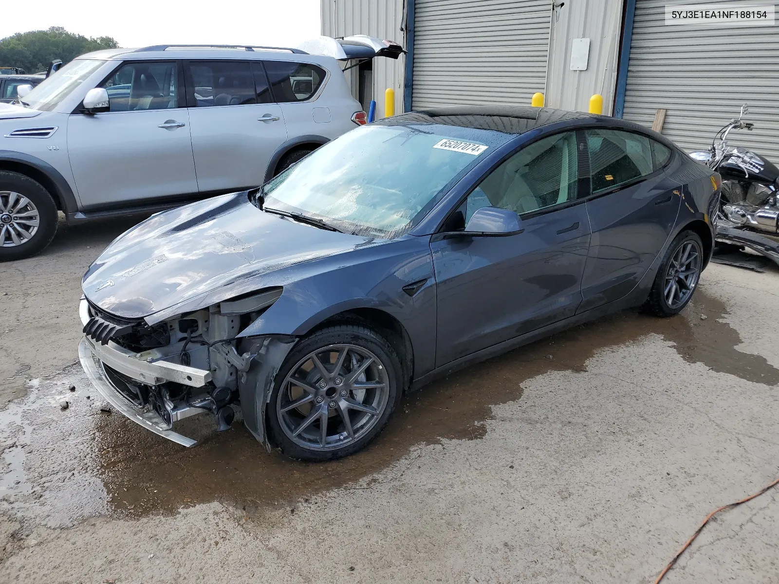 5YJ3E1EA1NF188154 2022 Tesla Model 3