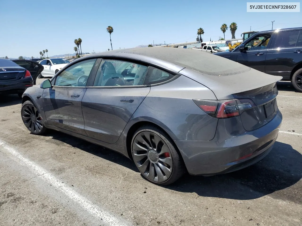 2022 Tesla Model 3 VIN: 5YJ3E1ECXNF328607 Lot: 65257914