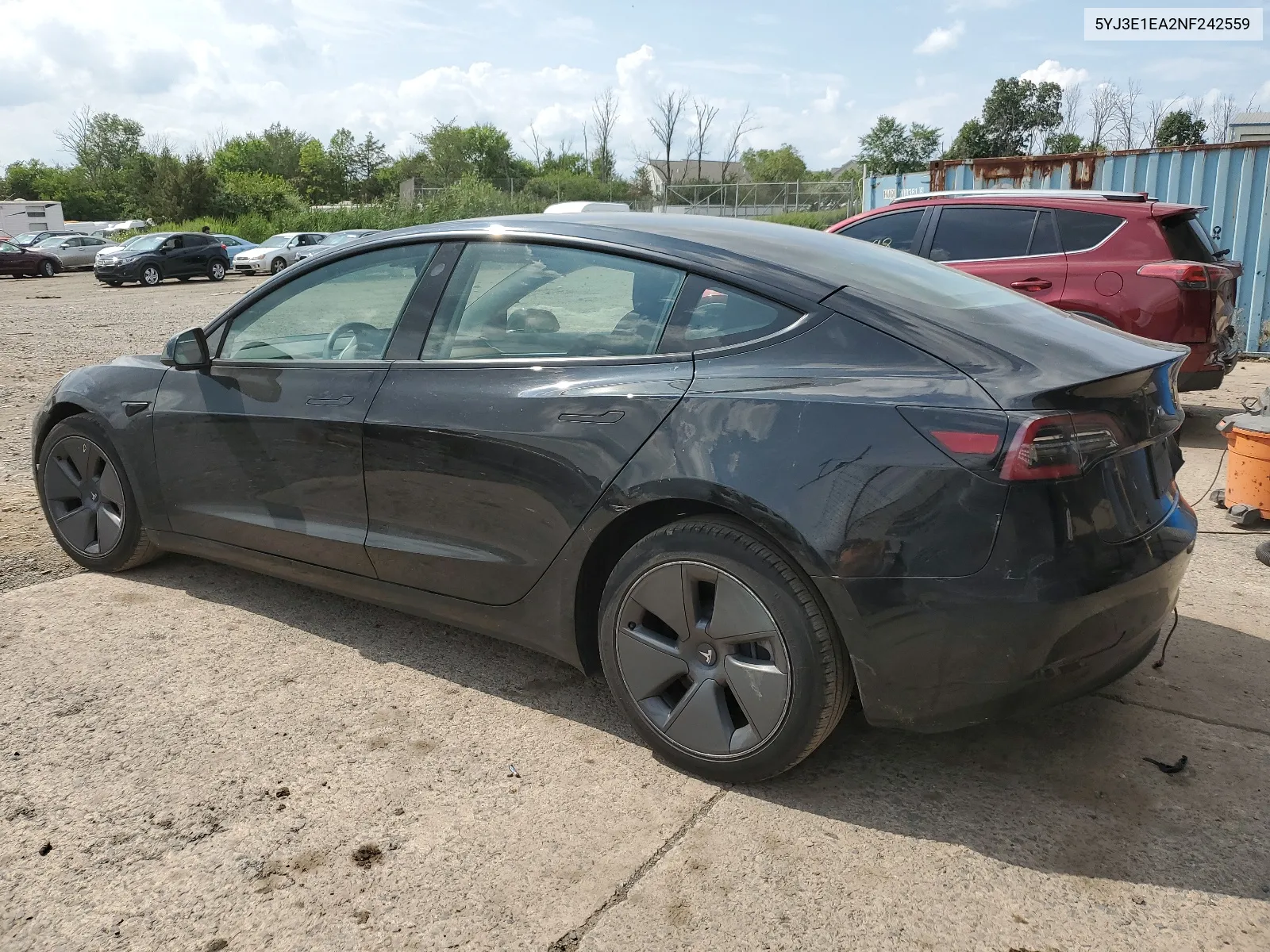 5YJ3E1EA2NF242559 2022 Tesla Model 3