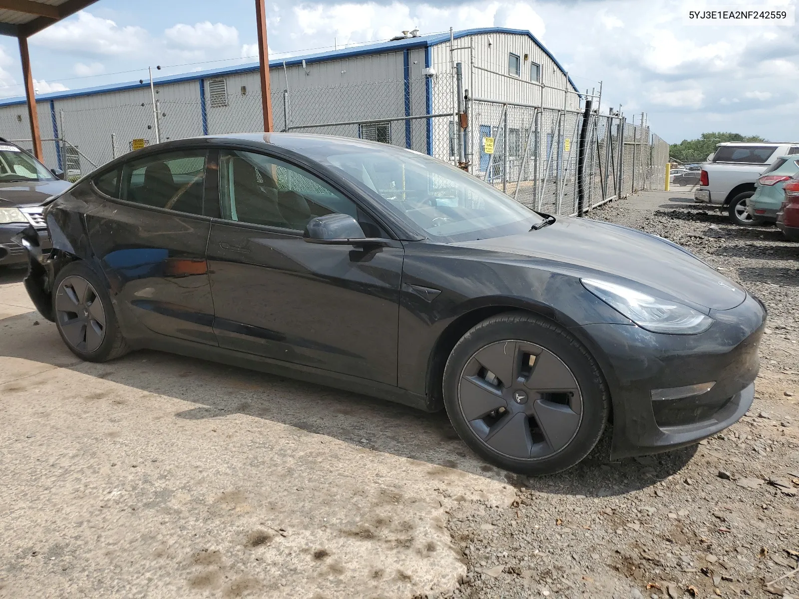 2022 Tesla Model 3 VIN: 5YJ3E1EA2NF242559 Lot: 65436394