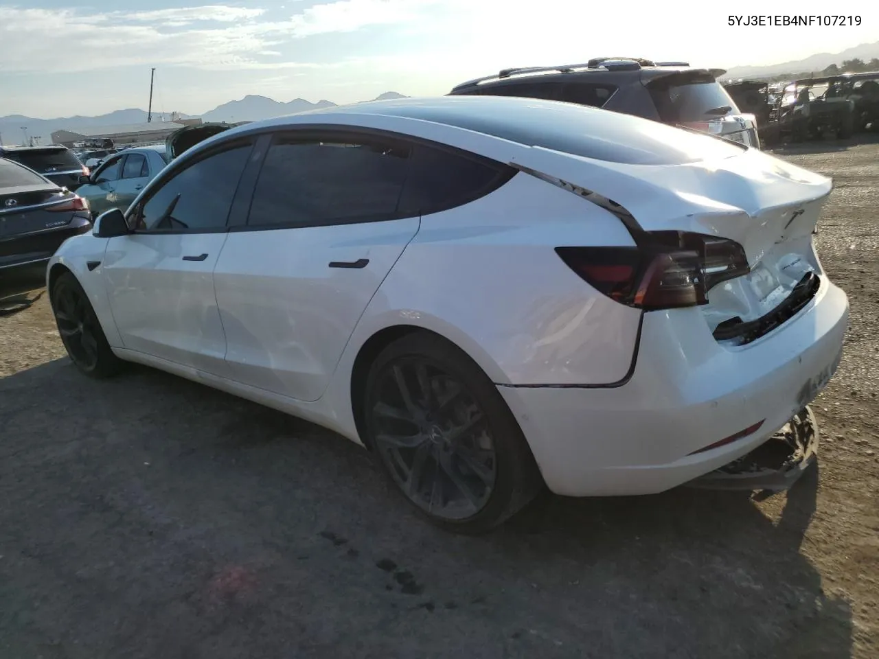 5YJ3E1EB4NF107219 2022 Tesla Model 3