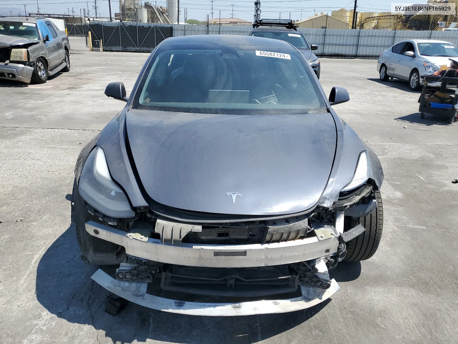 5YJ3E1EB6NF165929 2022 Tesla Model 3