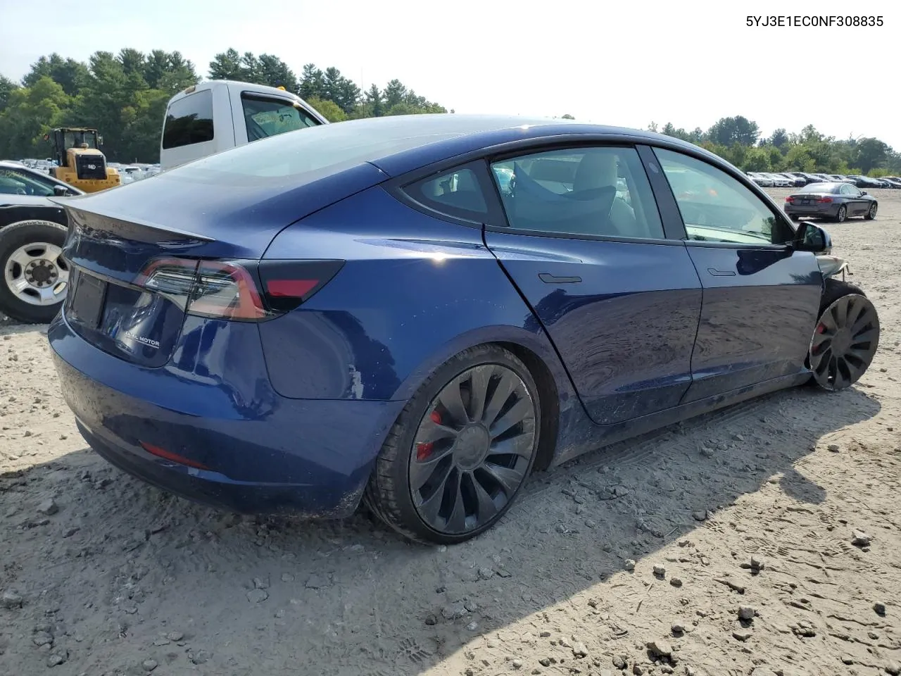 5YJ3E1EC0NF308835 2022 Tesla Model 3