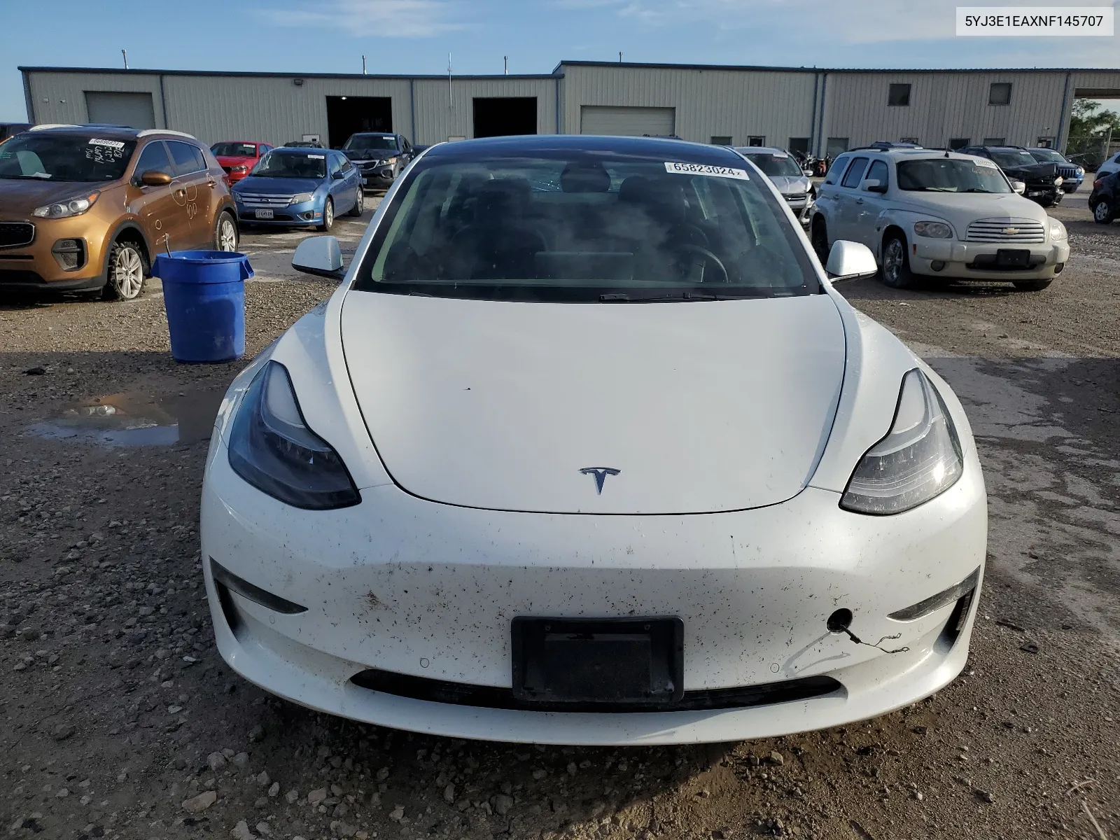 5YJ3E1EAXNF145707 2022 Tesla Model 3