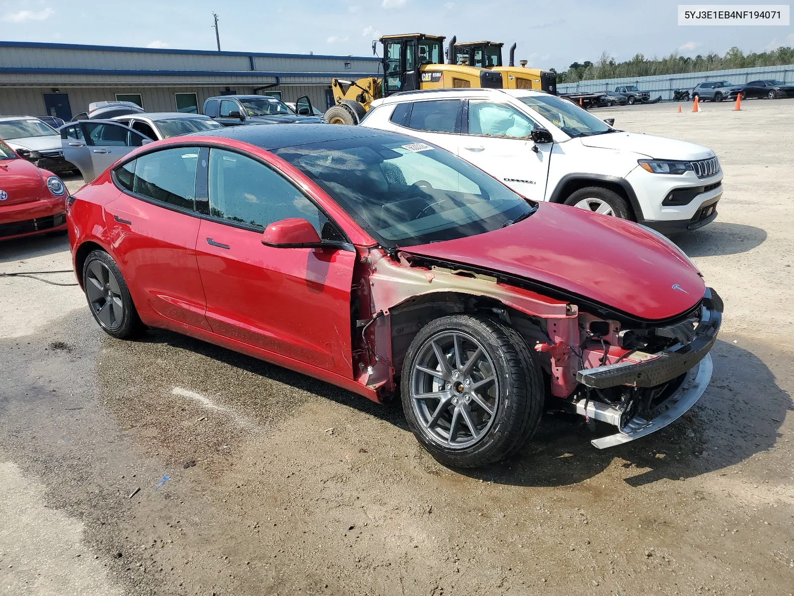 5YJ3E1EB4NF194071 2022 Tesla Model 3