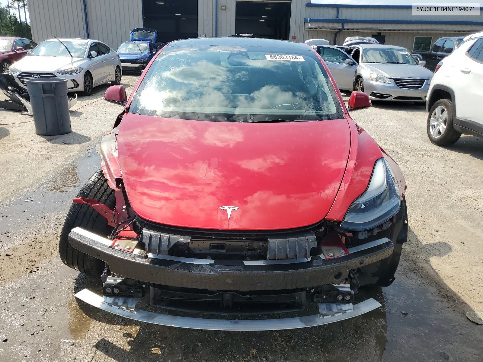 5YJ3E1EB4NF194071 2022 Tesla Model 3