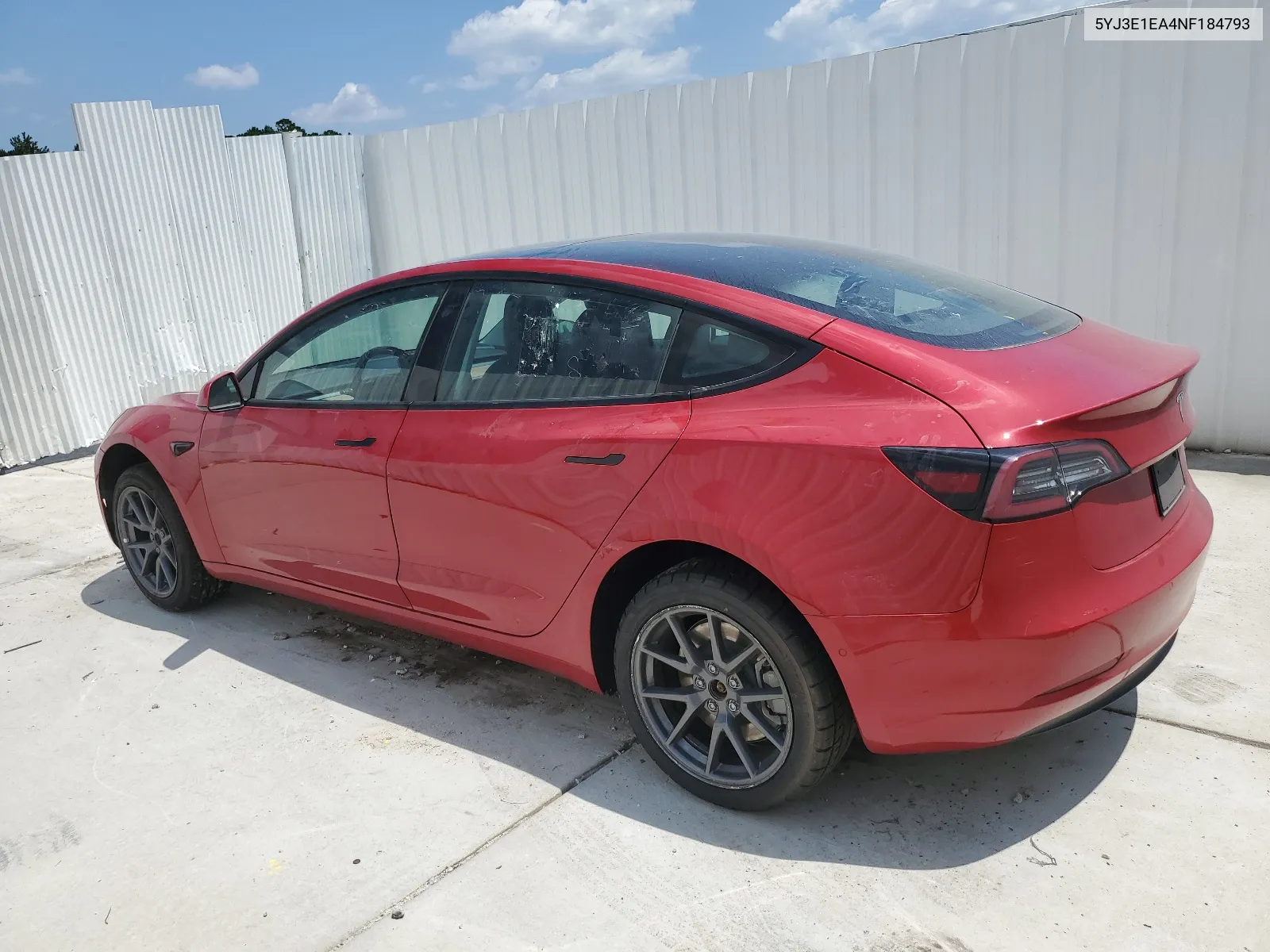 2022 Tesla Model 3 VIN: 5YJ3E1EA4NF184793 Lot: 66470404