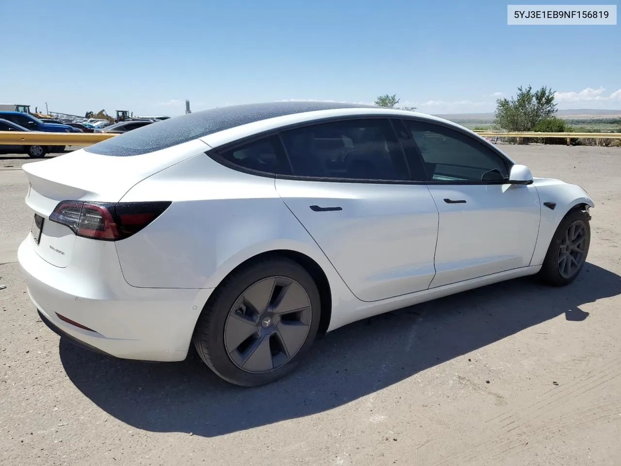 5YJ3E1EB9NF156819 2022 Tesla Model 3