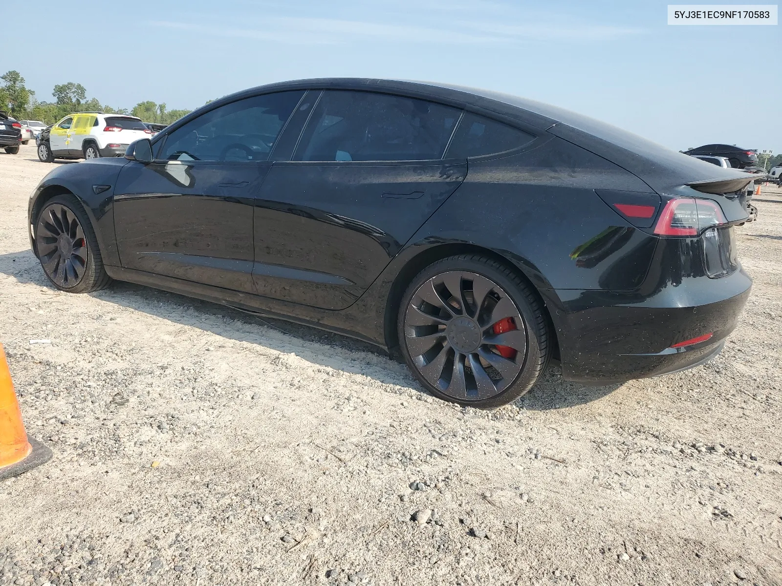 2022 Tesla Model 3 VIN: 5YJ3E1EC9NF170583 Lot: 66731734