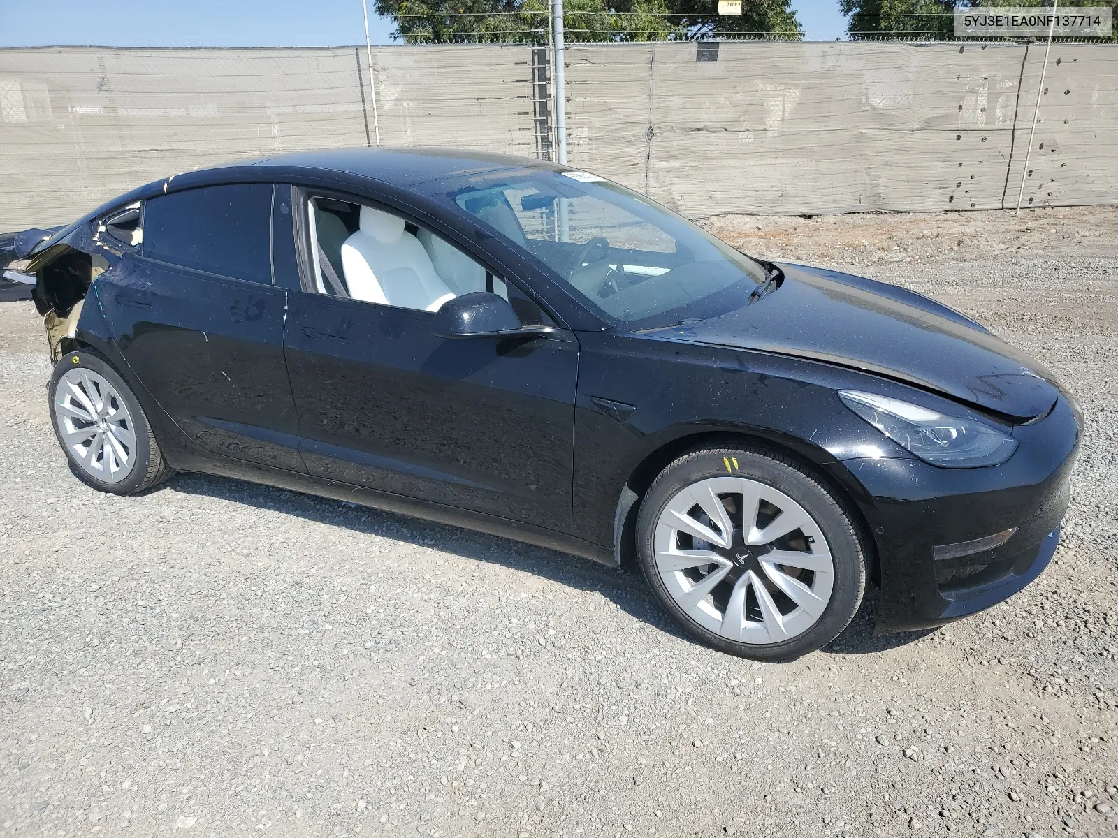 5YJ3E1EA0NF137714 2022 Tesla Model 3