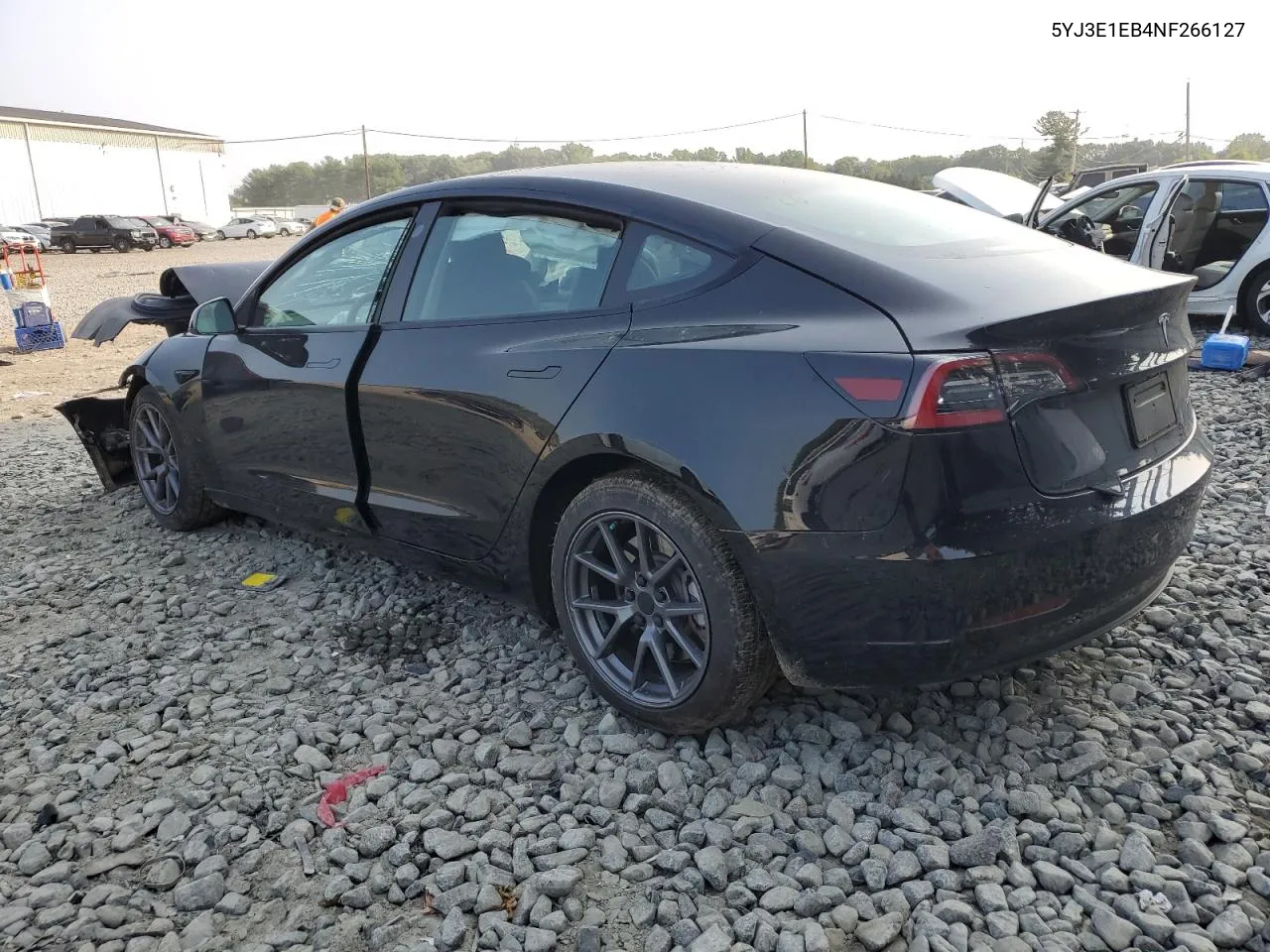 2022 Tesla Model 3 VIN: 5YJ3E1EB4NF266127 Lot: 67293894