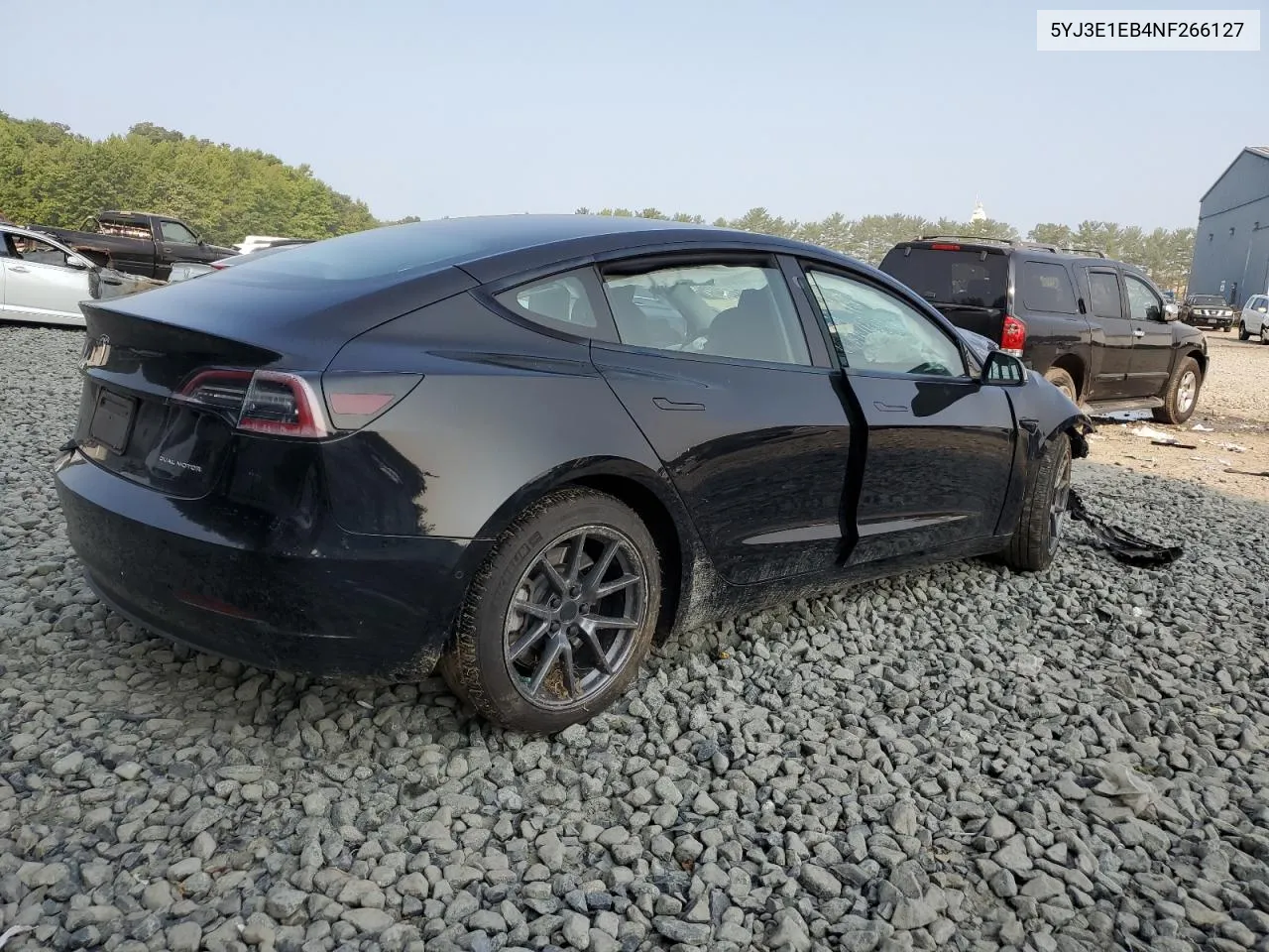 5YJ3E1EB4NF266127 2022 Tesla Model 3