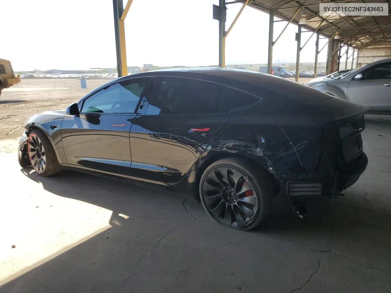 5YJ3E1EC2NF343683 2022 Tesla Model 3