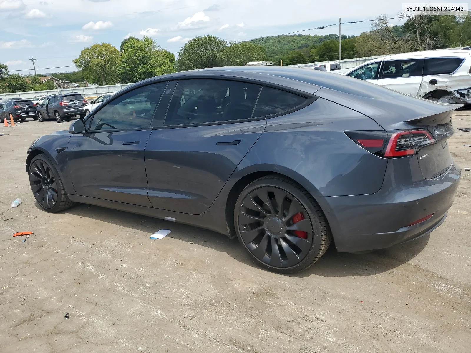 2022 Tesla Model 3 VIN: 5YJ3E1EC6NF294343 Lot: 67728054