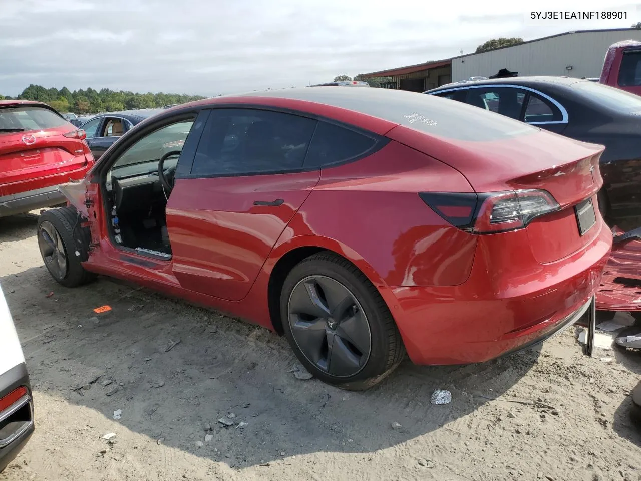 2022 Tesla Model 3 VIN: 5YJ3E1EA1NF188901 Lot: 67870204