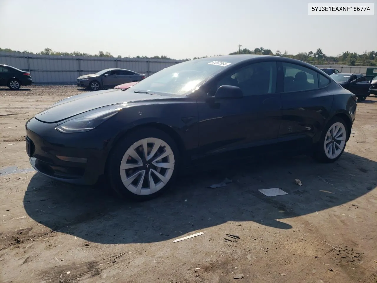 5YJ3E1EAXNF186774 2022 Tesla Model 3