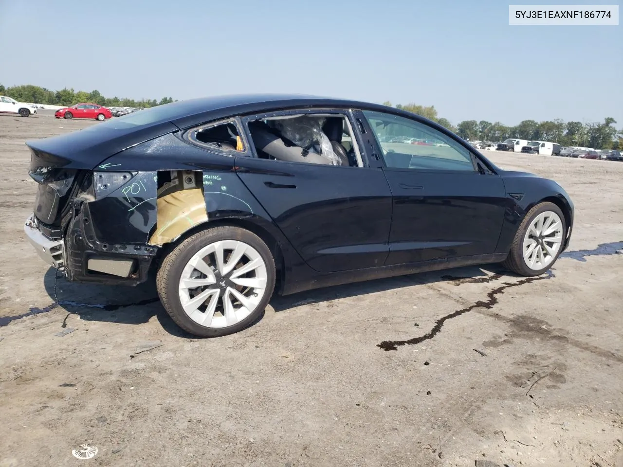 5YJ3E1EAXNF186774 2022 Tesla Model 3