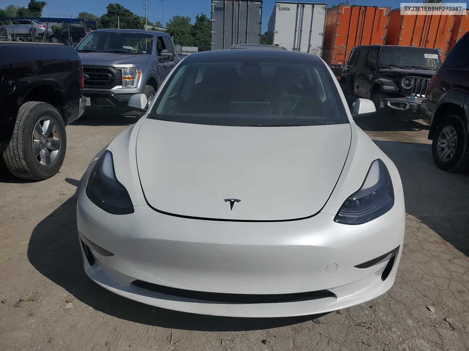 5YJ3E1EB5NF272387 2022 Tesla Model 3