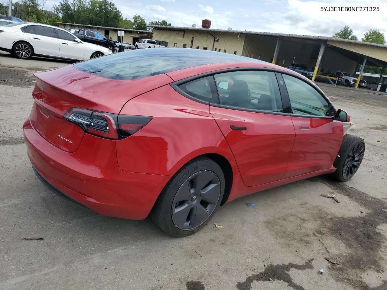 5YJ3E1EB0NF271325 2022 Tesla Model 3