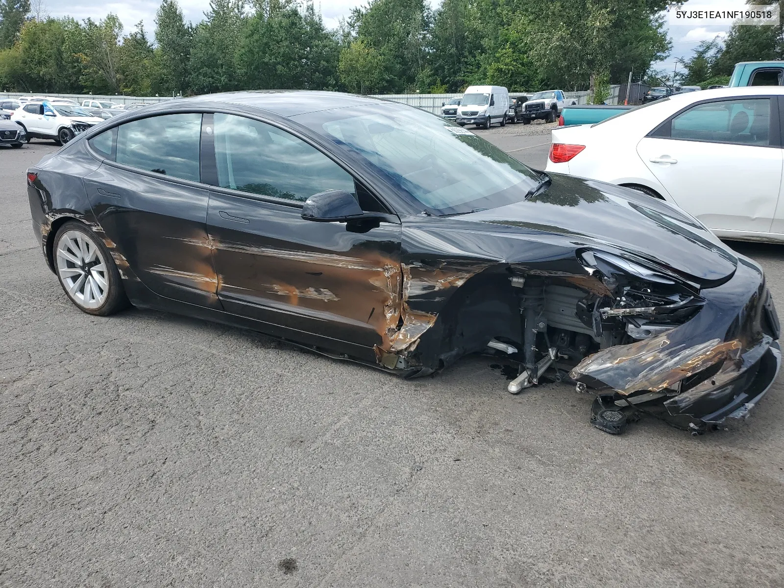 5YJ3E1EA1NF190518 2022 Tesla Model 3