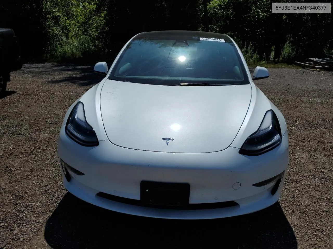 2022 Tesla Model 3 VIN: 5YJ3E1EA4NF340377 Lot: 68339444