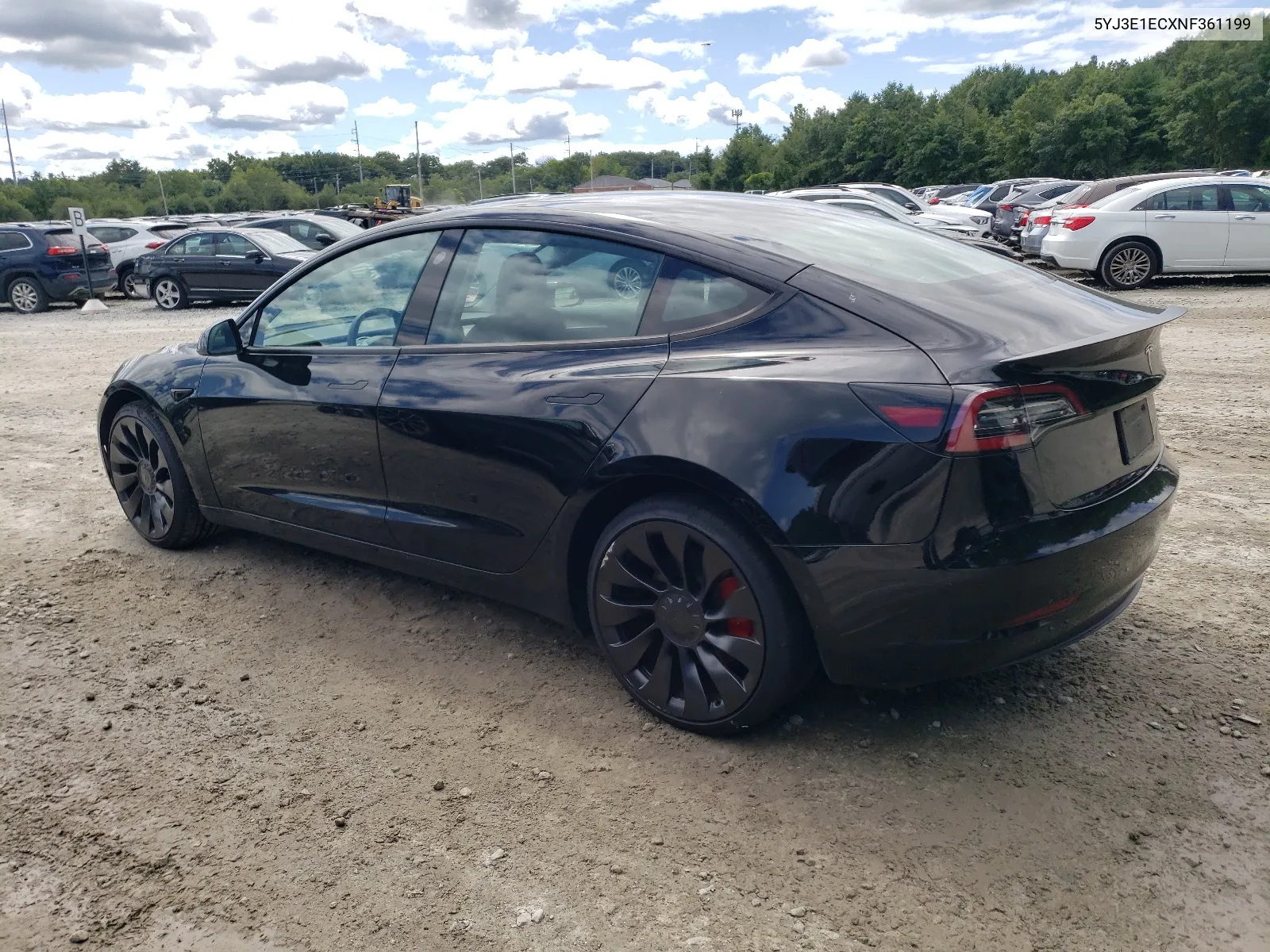 5YJ3E1ECXNF361199 2022 Tesla Model 3