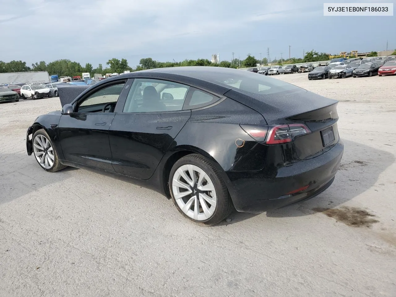 5YJ3E1EB0NF186033 2022 Tesla Model 3