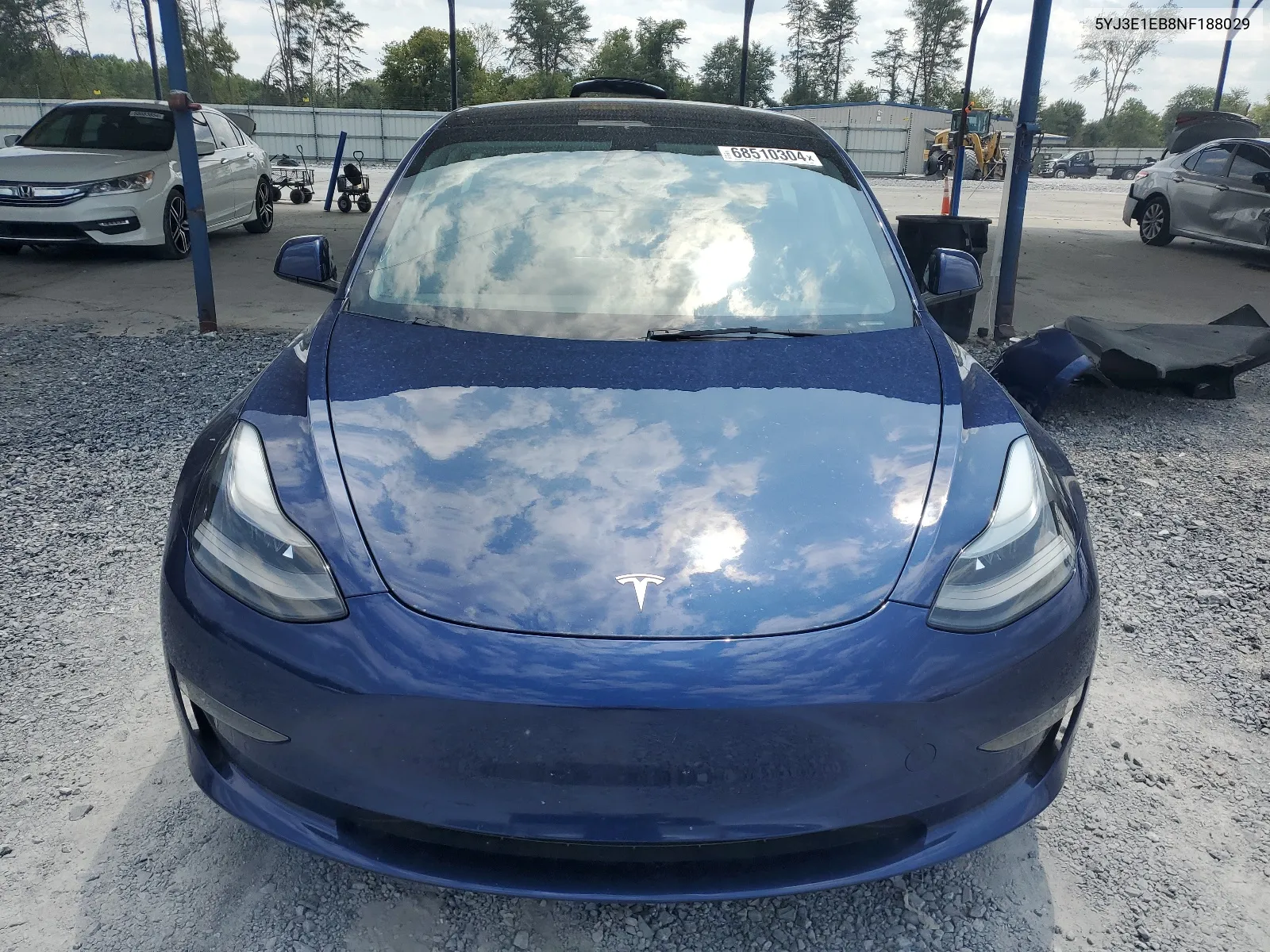 5YJ3E1EB8NF188029 2022 Tesla Model 3