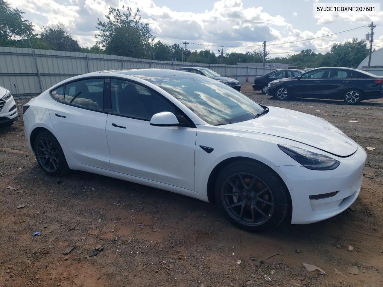 5YJ3E1EBXNF207681 2022 Tesla Model 3