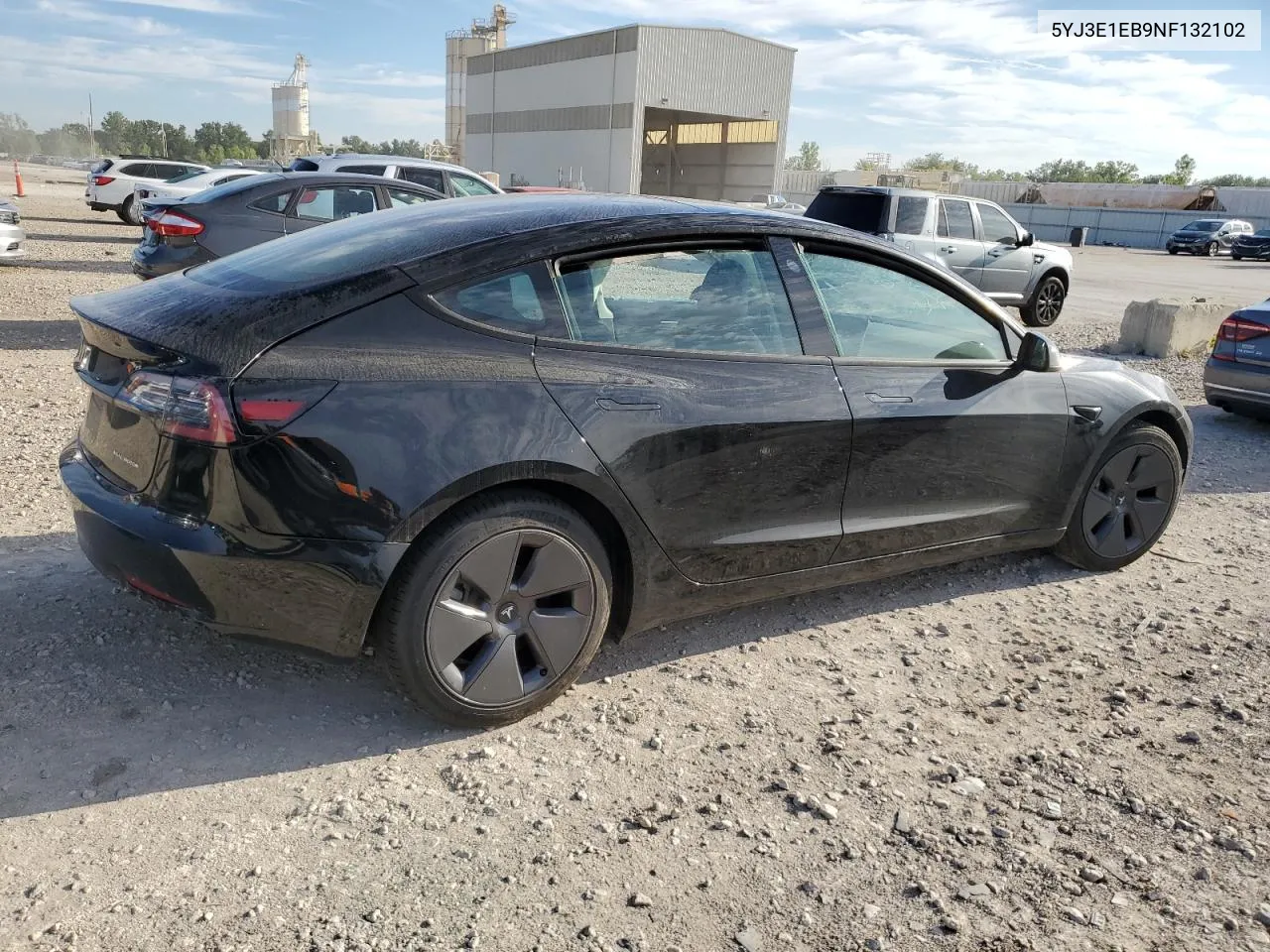 5YJ3E1EB9NF132102 2022 Tesla Model 3