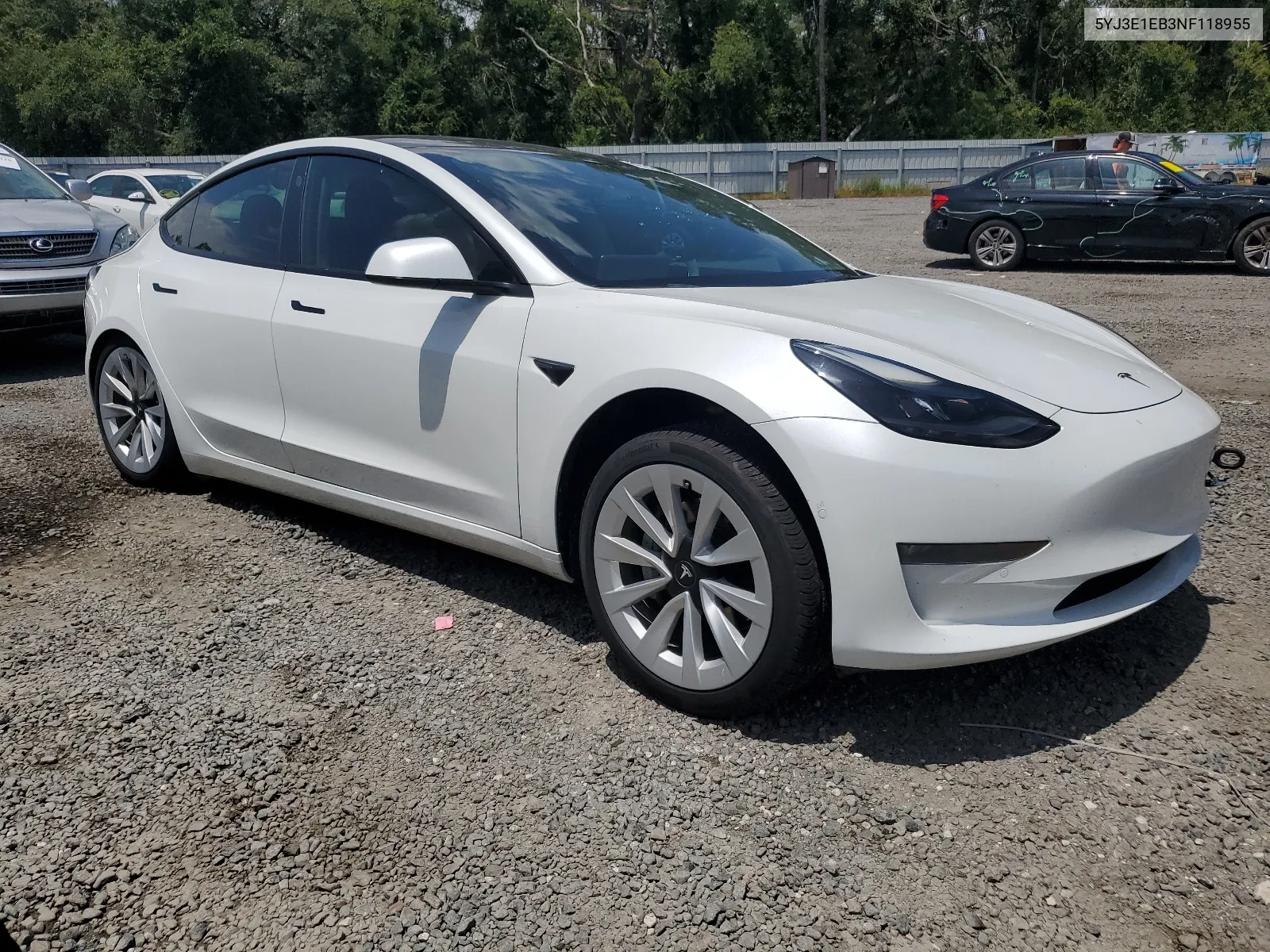 5YJ3E1EB3NF118955 2022 Tesla Model 3