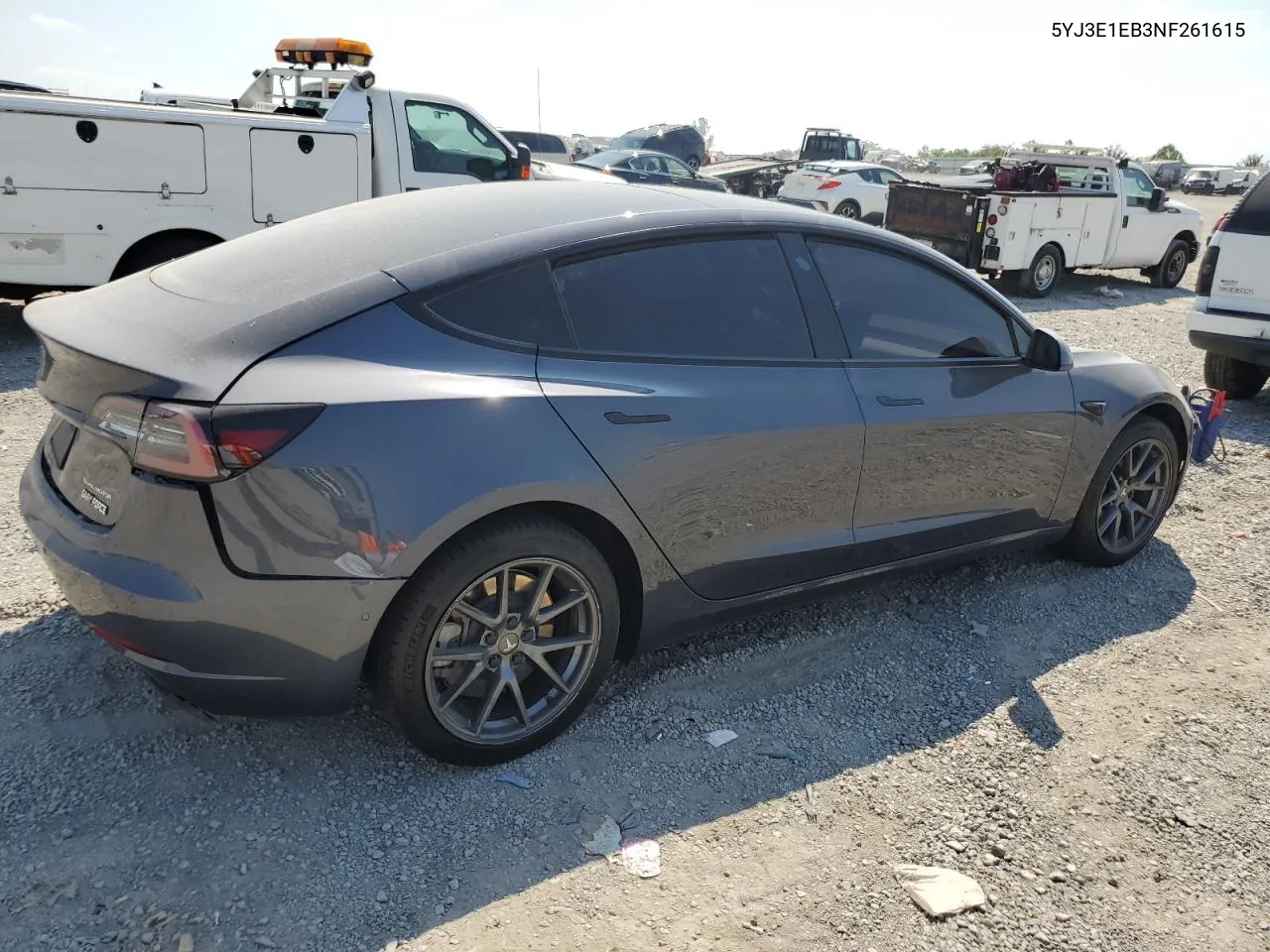 5YJ3E1EB3NF261615 2022 Tesla Model 3