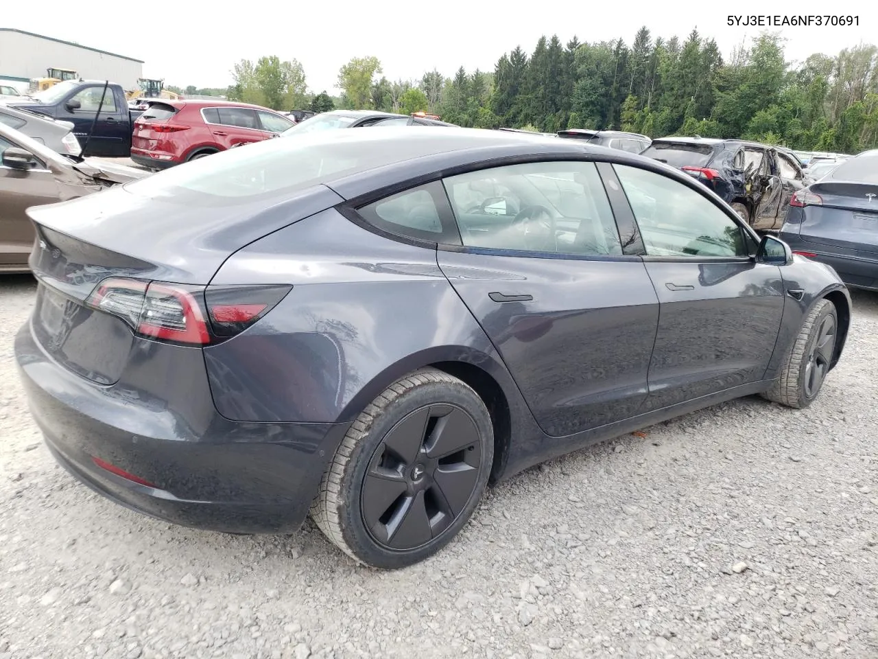 5YJ3E1EA6NF370691 2022 Tesla Model 3