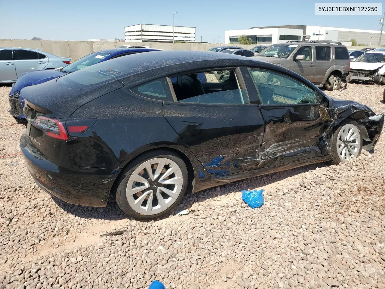 5YJ3E1EBXNF127250 2022 Tesla Model 3