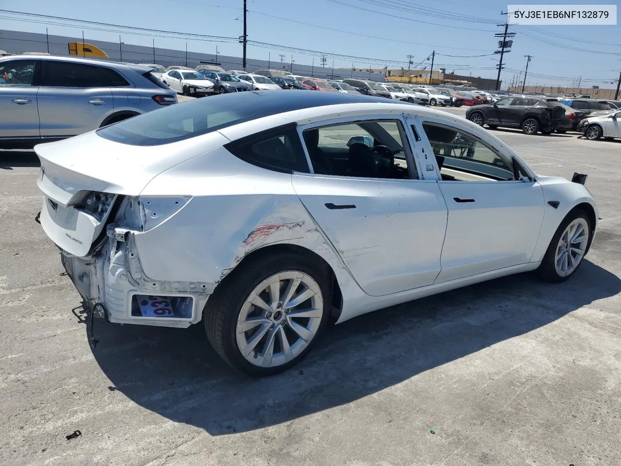 5YJ3E1EB6NF132879 2022 Tesla Model 3