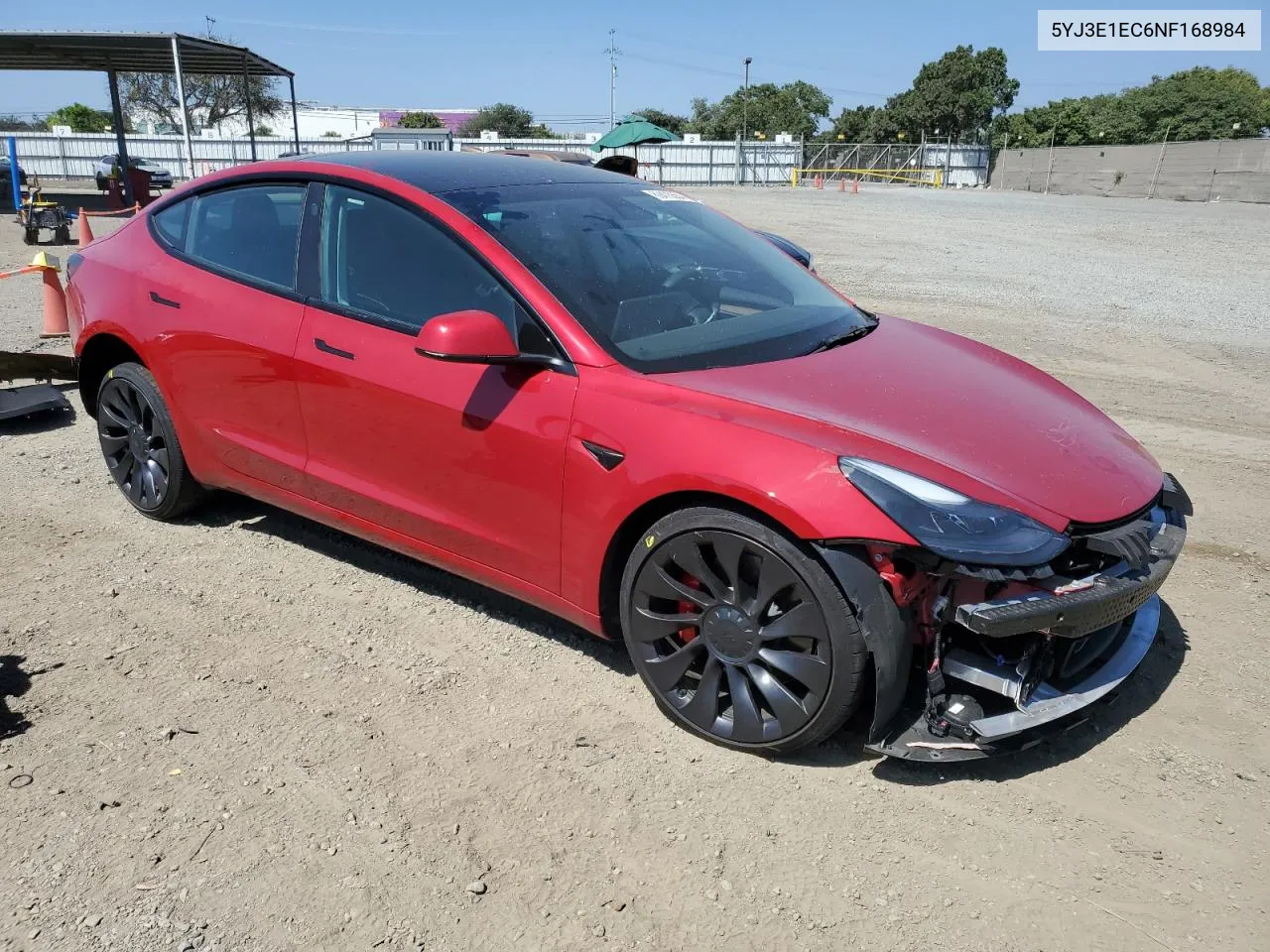 5YJ3E1EC6NF168984 2022 Tesla Model 3