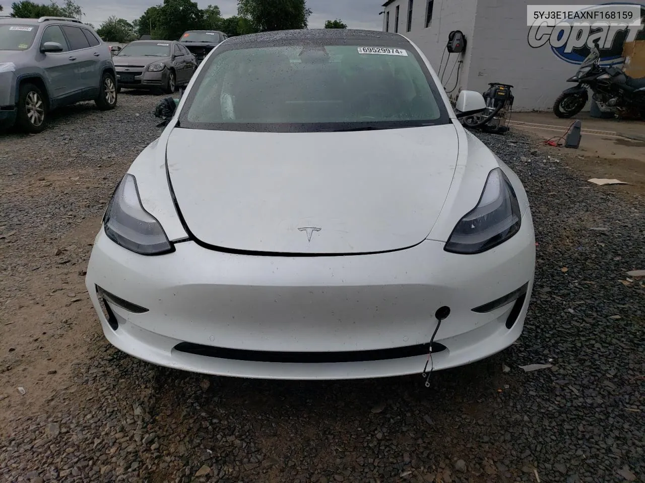 2022 Tesla Model 3 VIN: 5YJ3E1EAXNF168159 Lot: 69529974