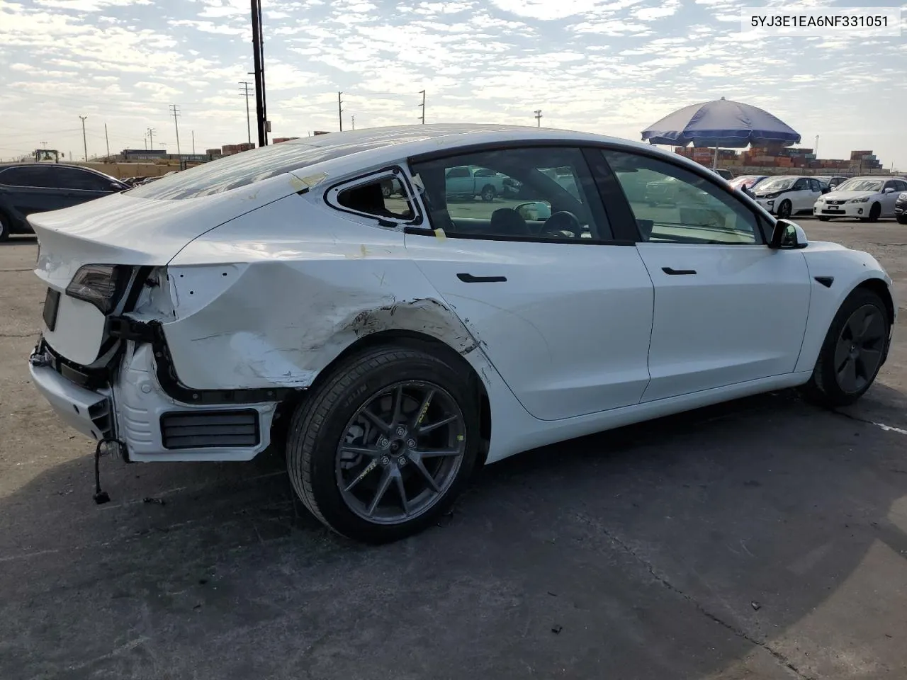 5YJ3E1EA6NF331051 2022 Tesla Model 3