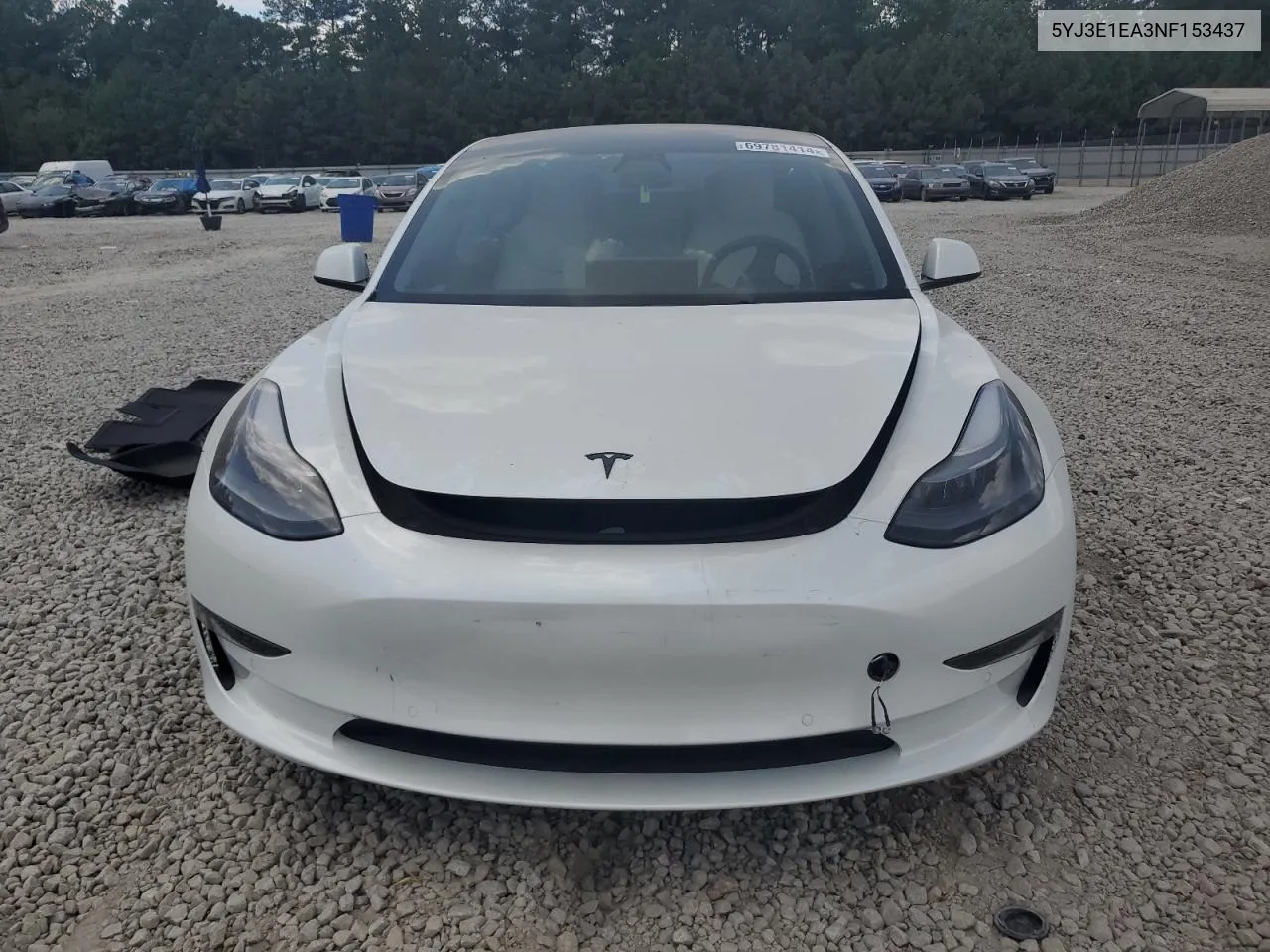 5YJ3E1EA3NF153437 2022 Tesla Model 3