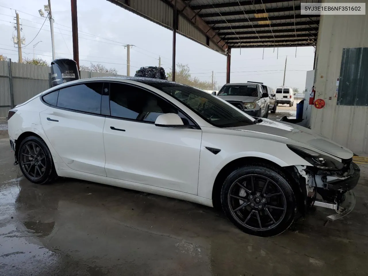 5YJ3E1EB6NF351602 2022 Tesla Model 3