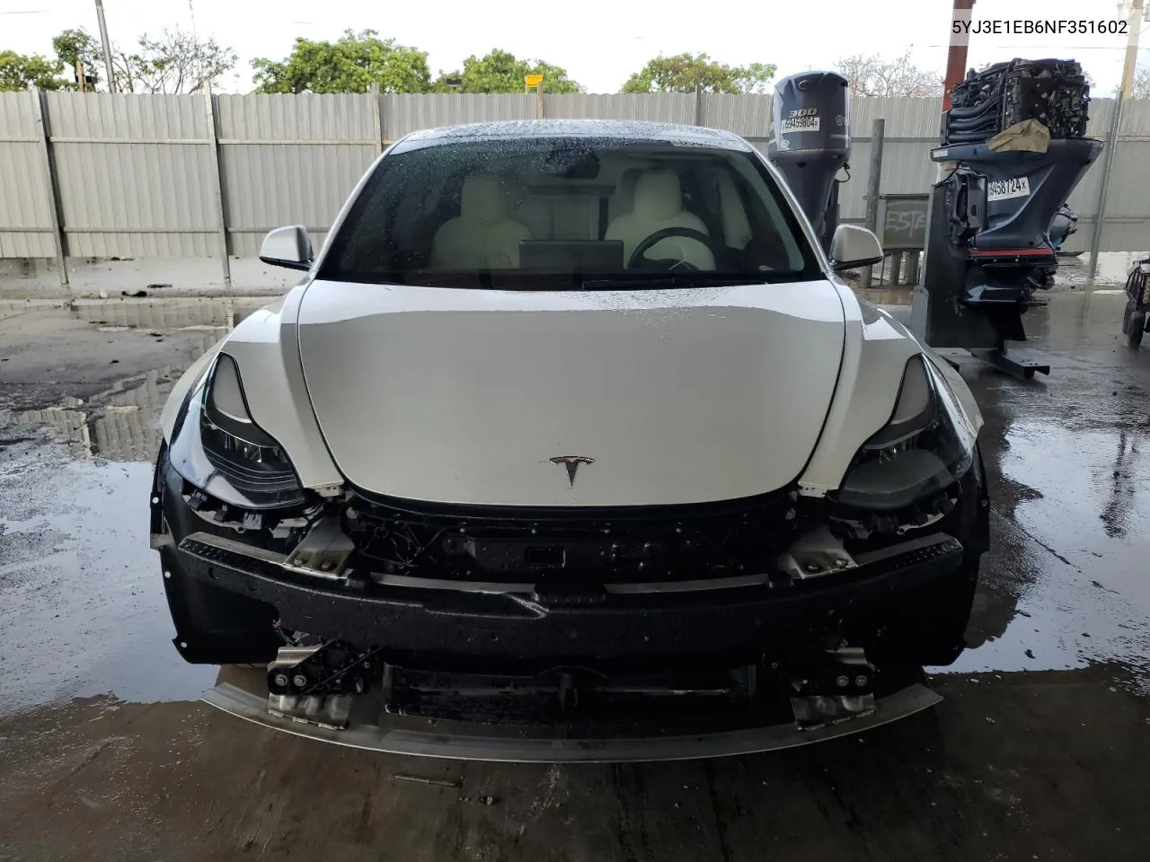 5YJ3E1EB6NF351602 2022 Tesla Model 3