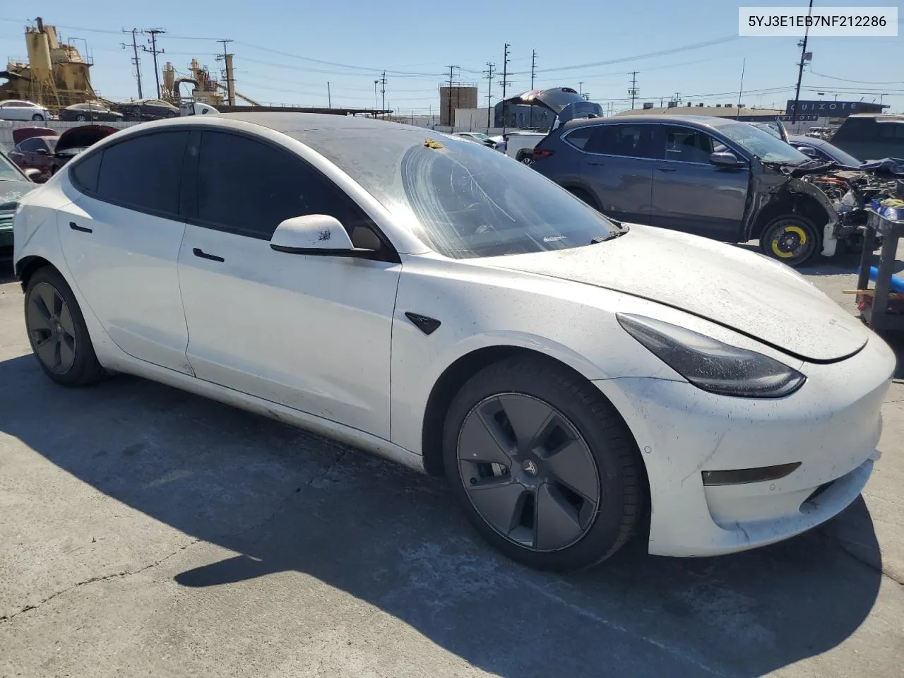 5YJ3E1EB7NF212286 2022 Tesla Model 3