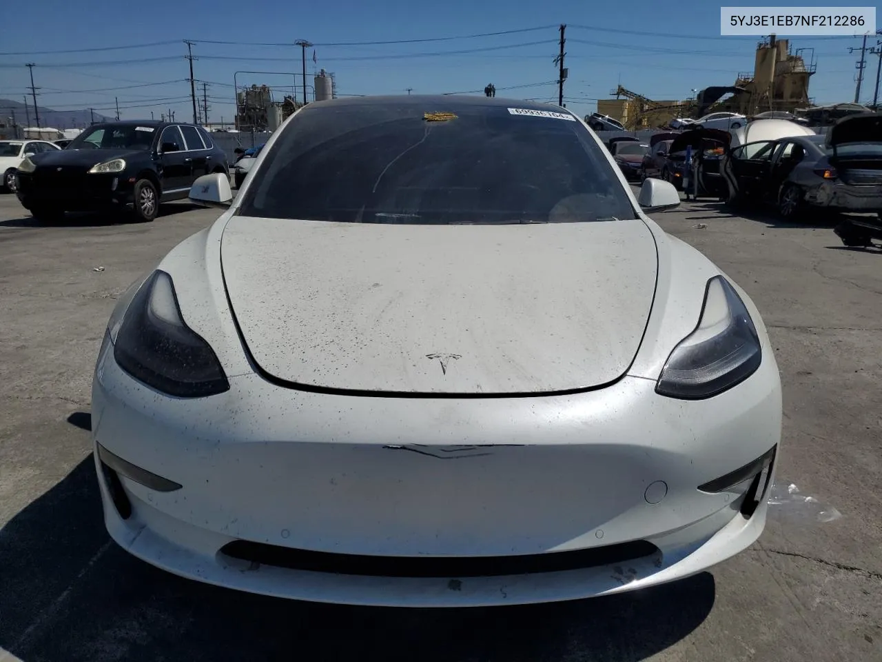 5YJ3E1EB7NF212286 2022 Tesla Model 3