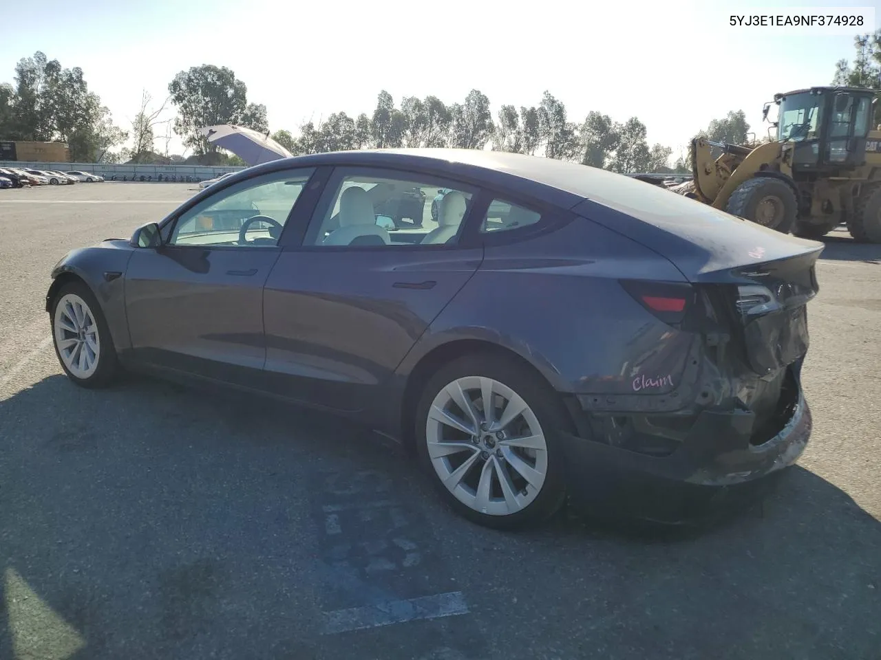 5YJ3E1EA9NF374928 2022 Tesla Model 3