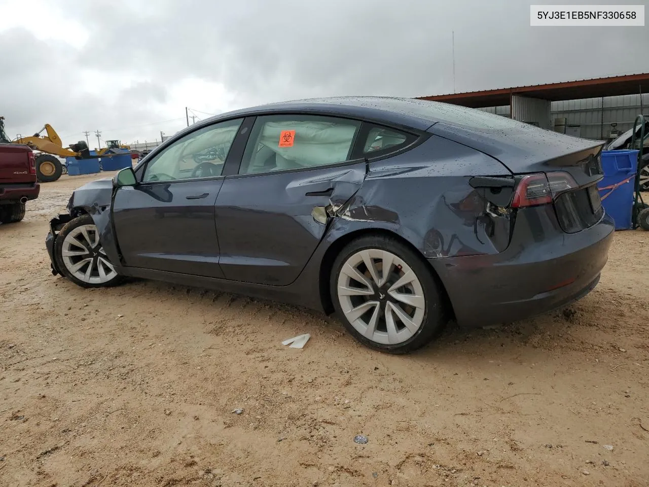 5YJ3E1EB5NF330658 2022 Tesla Model 3