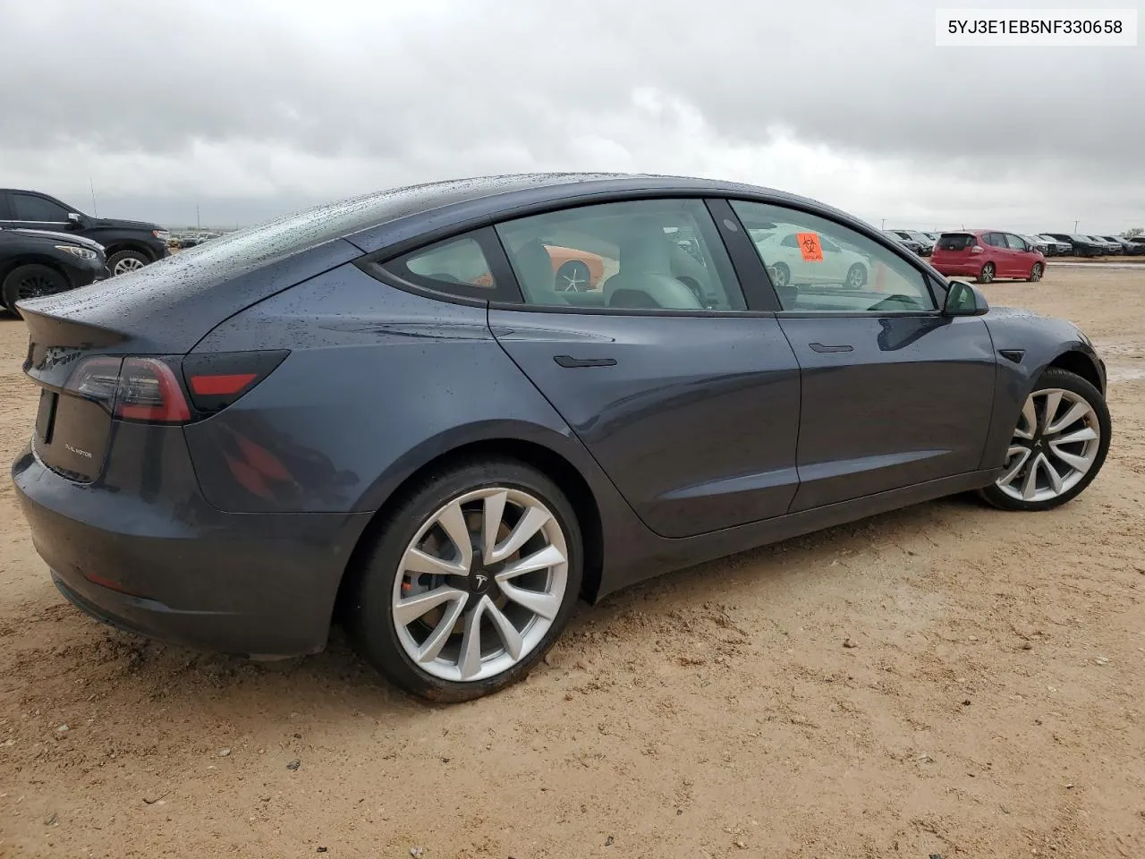 2022 Tesla Model 3 VIN: 5YJ3E1EB5NF330658 Lot: 70027754