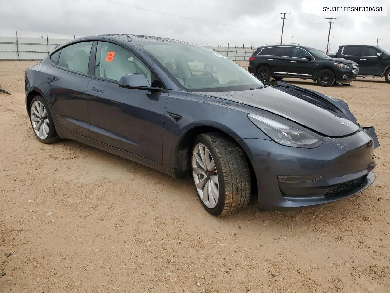 5YJ3E1EB5NF330658 2022 Tesla Model 3