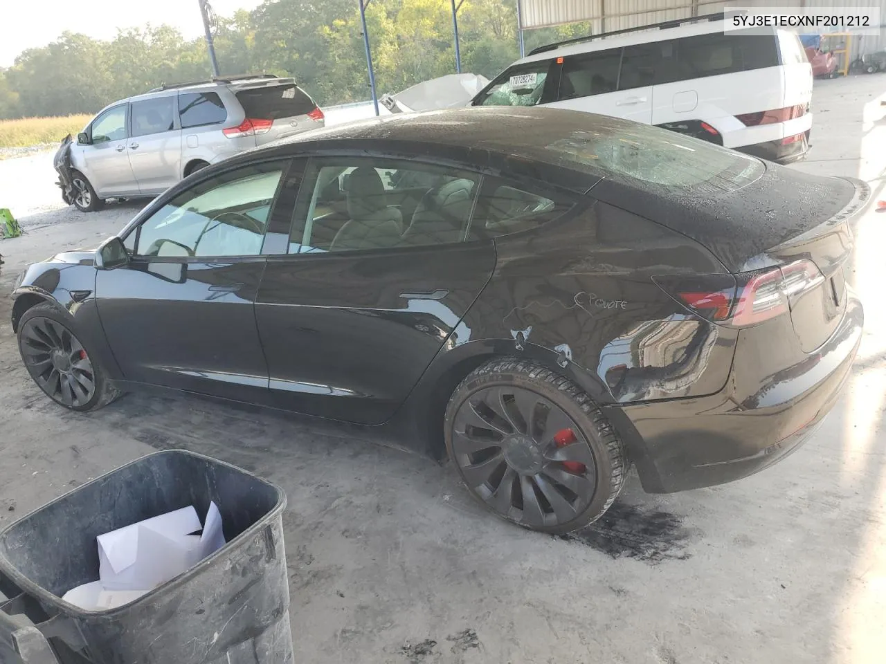 5YJ3E1ECXNF201212 2022 Tesla Model 3