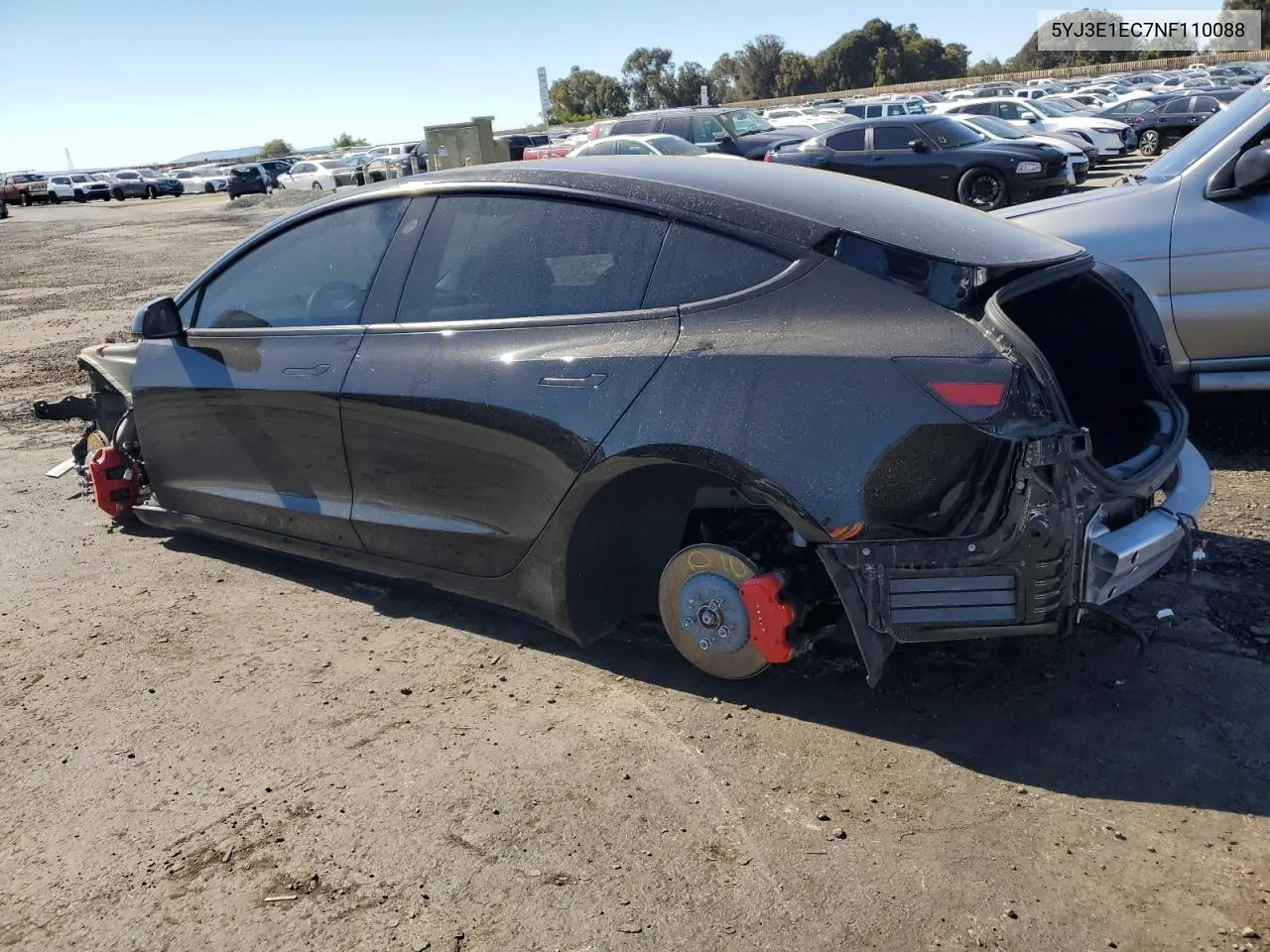 5YJ3E1EC7NF110088 2022 Tesla Model 3