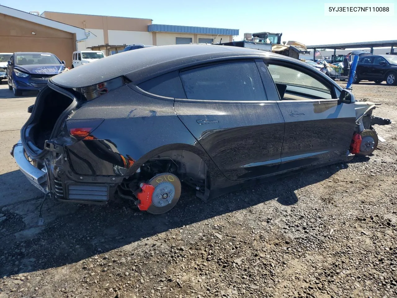 5YJ3E1EC7NF110088 2022 Tesla Model 3